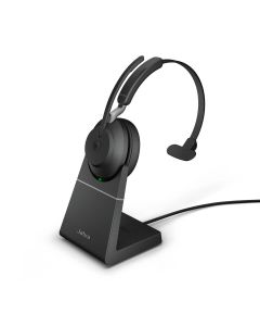 Jabra Evolve2 65 MS Mono med laddningsställ
