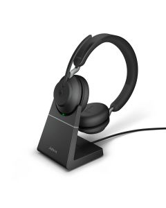 Jabra Evolve2 65 MS Stereo med laddningsställ USB-C